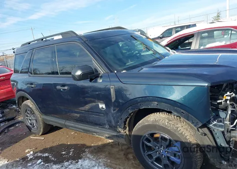 2023 Ford Bronco Sport Big Bend из США, поврежденный, VIN 3FMCR9B64PRE29074